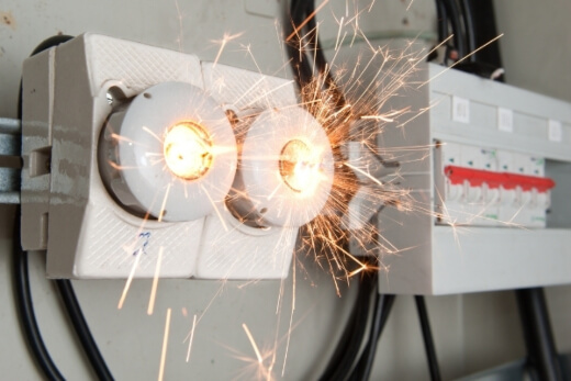 flickering lights are usually a sign of an overloaded switchboard flickering lights are usually a sign of an overloaded switchboard