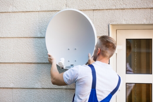 Oleada Electrical Logo TV antenna installation